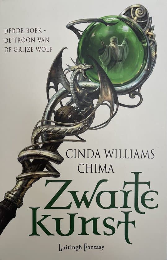 Omslag van Zwarte kunst 3 - De troon van de grijze wolf
