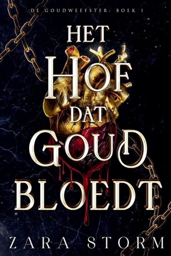 Omslag van de Goudweefster- Het hof dat goud bloedt