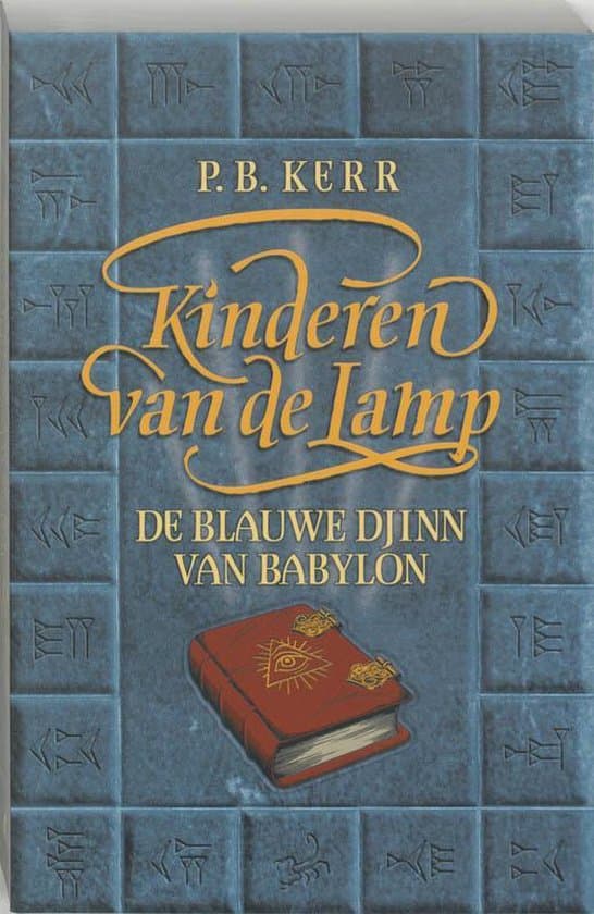 Omslag van De Blauwe Djinn Van Babylon