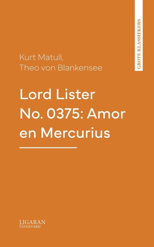 Omslag van Lord Lister No. 0375: Amor en Mercurius