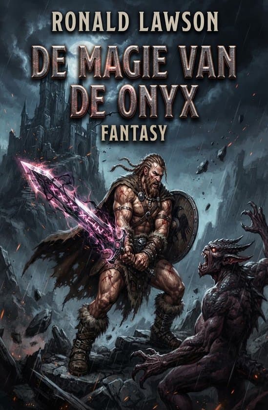 Omslag van De magie van de onyx: fantasy