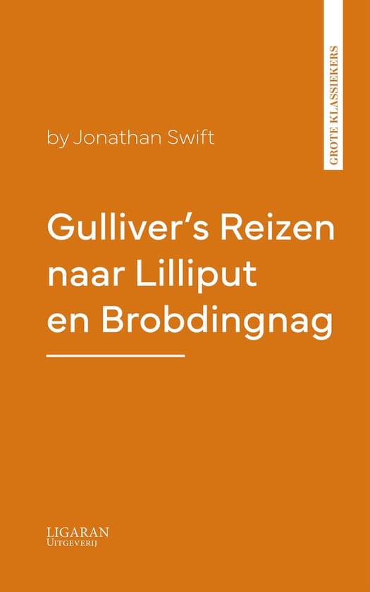Omslag van Gulliver's Reizen naar Lilliput en Brobdingnag