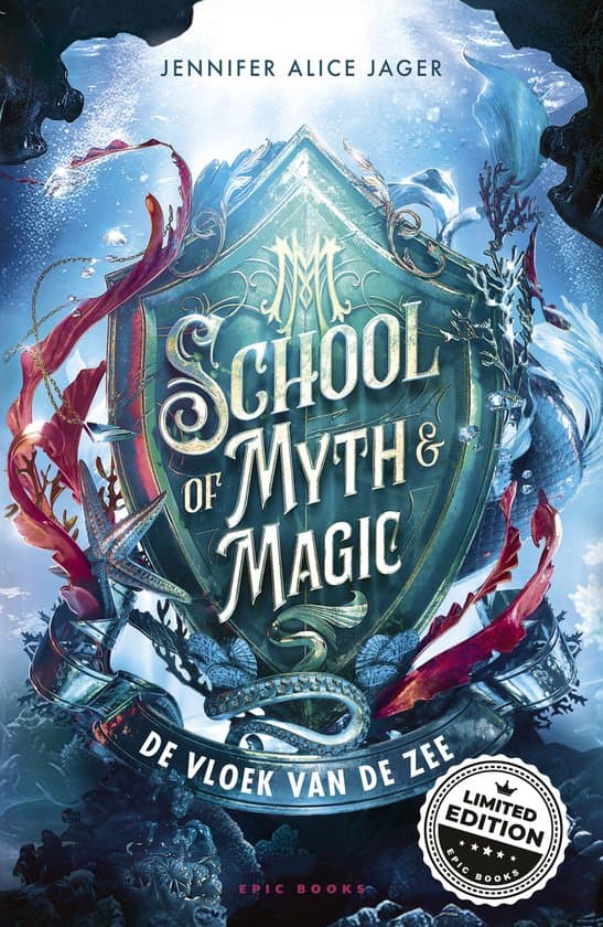Omslag van School of Myth & Magic 1 - De vloek van de zee