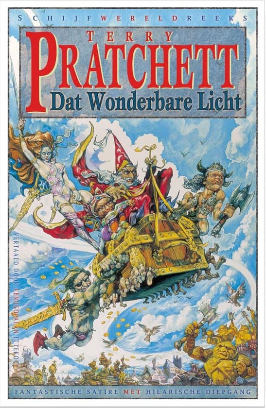 Omslag van Schijfwereld 2 - Dat wonderbare licht