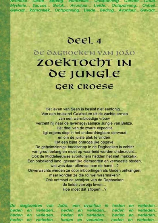 Omslag van De dagboeken van Joao 4 - Zoektocht in de jungle