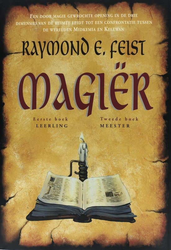 Omslag van Magier - eerste boek: Leerling / tweede boek: Meester