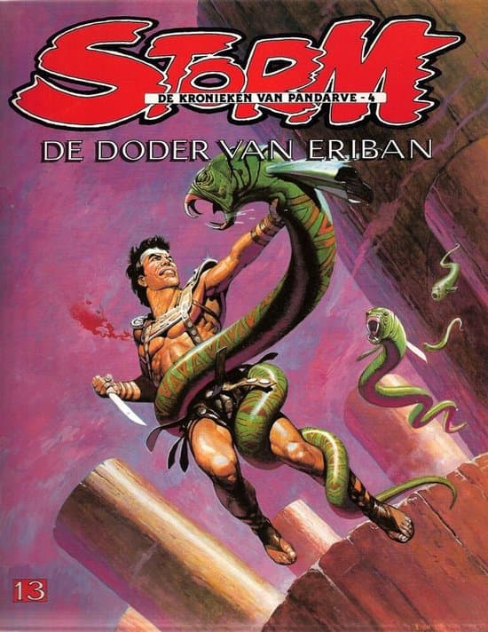 Omslag van Storm, De doder van eriban nr 13