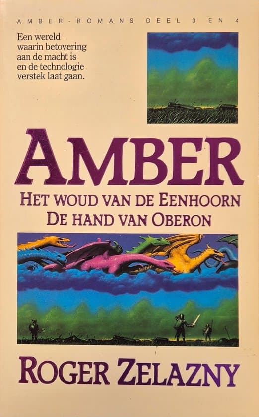 Omslag van Amber Het woud van de Eenhoorn / De hand van Oberon