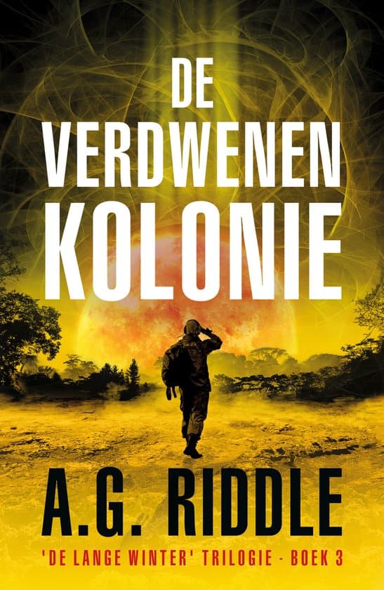 Omslag van De Lange Winter-Trilogie 3 - De verdwenen kolonie