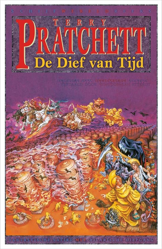 Omslag van Schijfwereld 26 - De dief van tijd