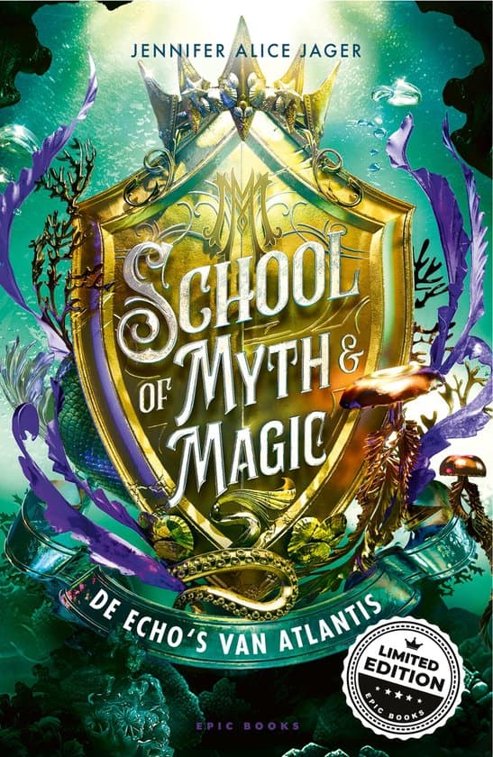 Omslag van School of Myth & Magic - De echo's van Atlantis