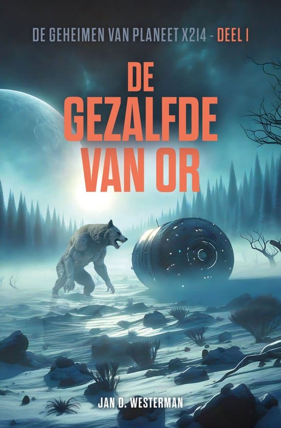 Omslag van De geheimen van planeet X214 1 - De Gezalfde van Or