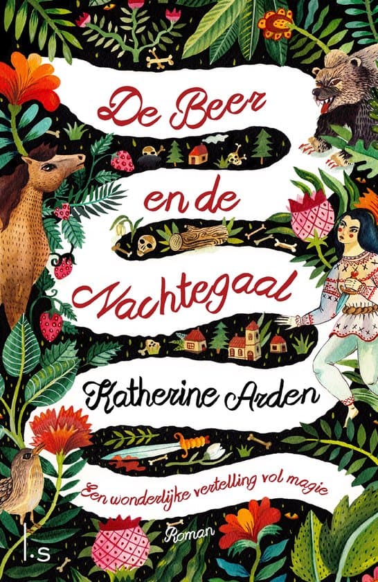 Omslag van De beer en de nachtegaal (POD)