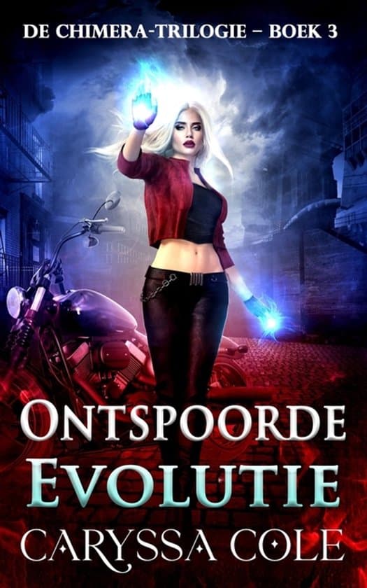 Omslag van de Chimera-Trilogie- Ontspoorde Evolutie
