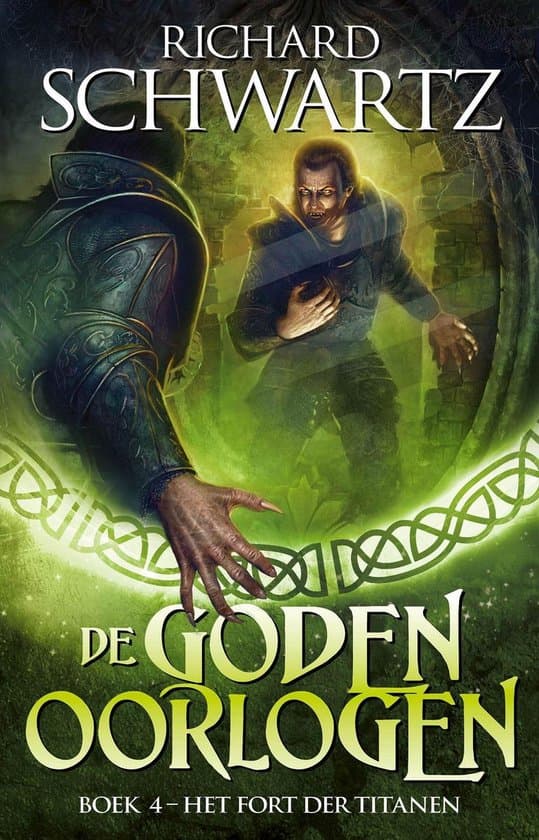 Omslag van De Godenoorlogen 4 - De vesting van de Titanen
