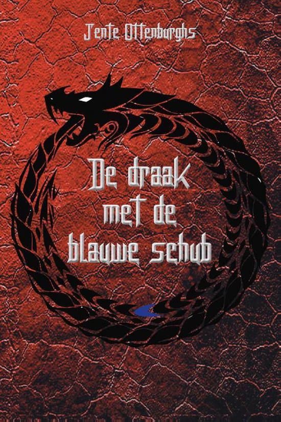 Omslag van De draak met de blauwe schub