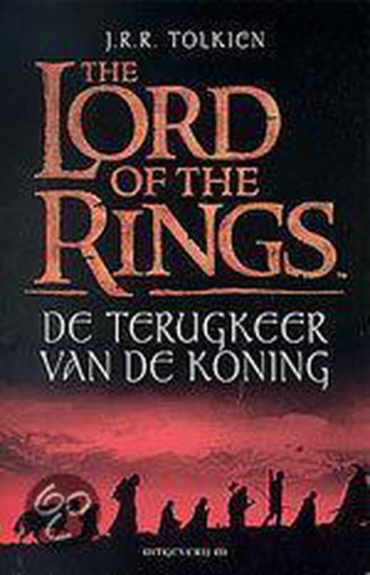 Omslag van Lord of the Rings / 3 De terugkeer van de koning film editie