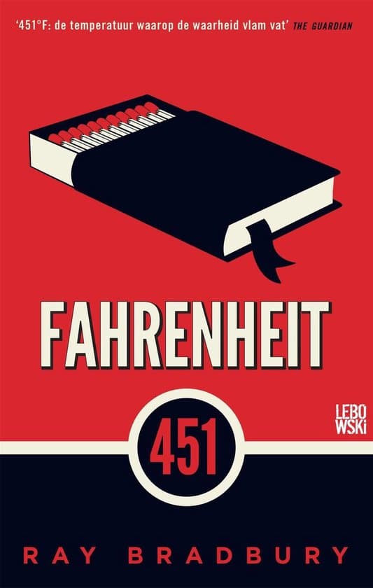 Omslag van Fahrenheit 451