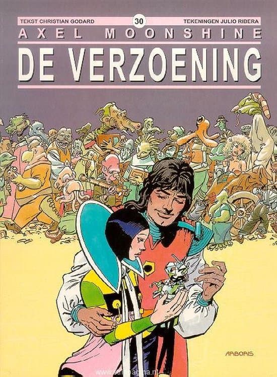 Omslag van Axel moonshine 30. de verzoening