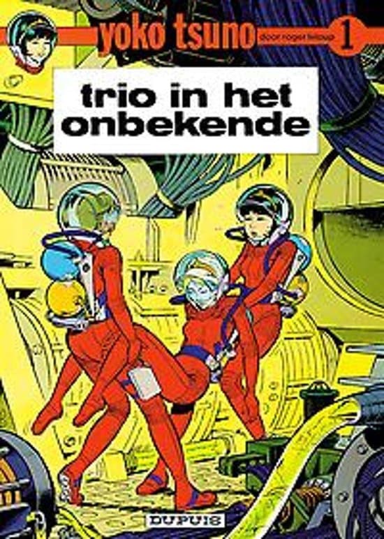 Omslag van Yoko tsuno 01. trio in het onbekende