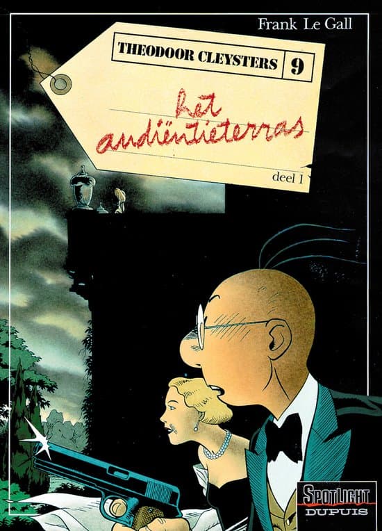 Omslag van Theodoor cleysters 09. het audienstieterras 1