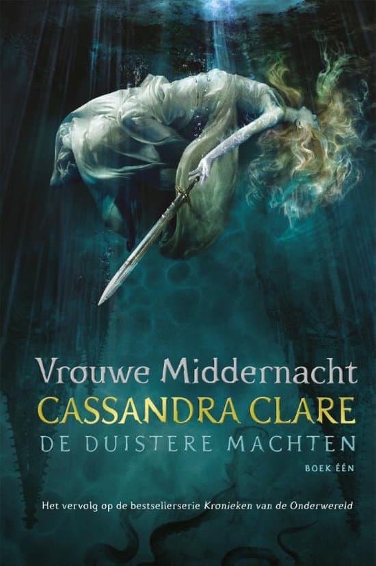 Omslag van De duistere machten 1 -   Vrouwe Middernacht