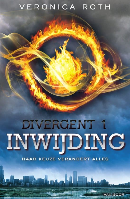 Omslag van Divergent 1 - Inwijding