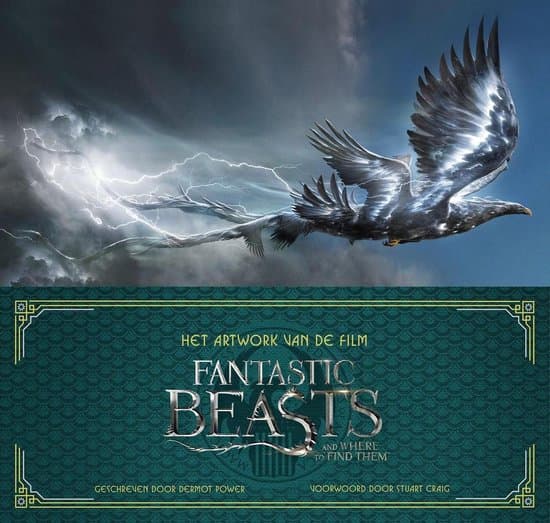 Omslag van Het artwork van de film Fantastic beasts and where to find them