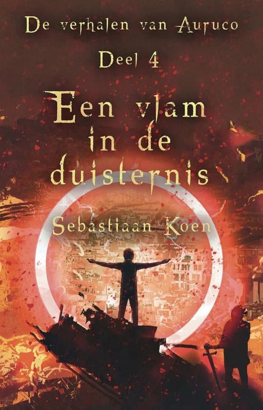 Omslag van De verhalen van Auruco 4 - Een vlam in de duisternis