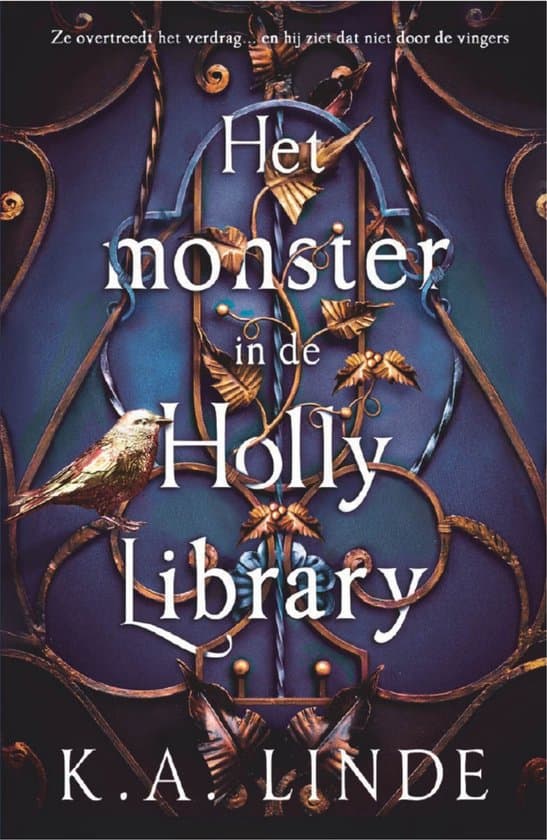 Omslag van Oak & Holly 1 - Het monster in de Holly Library