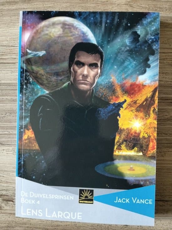 Omslag van Het Verzameld Werk Van Jack Vance- Lens Larque
