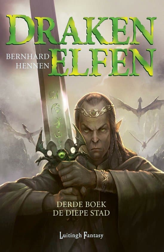 Omslag van Drakenelfen 3 - Drakenelfen 3 - De diepe stad (POD)