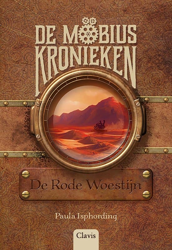 Omslag van De Möbiuskronieken 1 - De Rode Woestijn