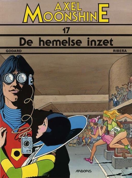 Omslag van Axel moonshine 17. de hemelse inzet