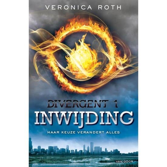 Omslag van Divergent 1: Inwijding