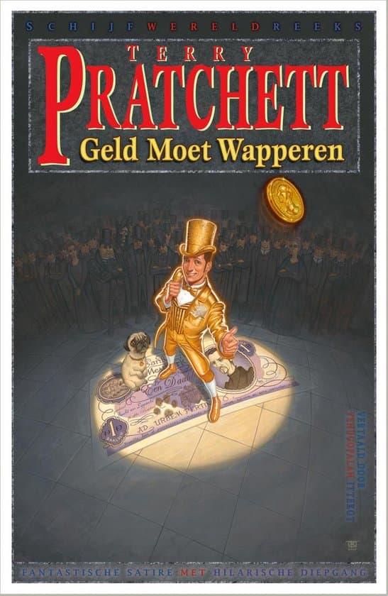 Omslag van Schijfwereld 36 - Geld moet wapperen
