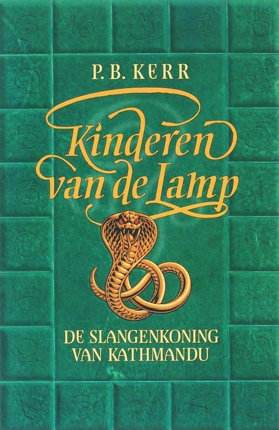Omslag van De Slangenkoning Van Kathmandu