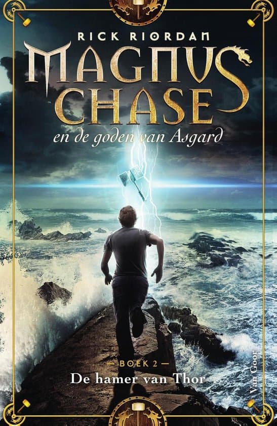 Omslag van Magnus Chase en de goden van Asgard 2 - De hamer van Thor