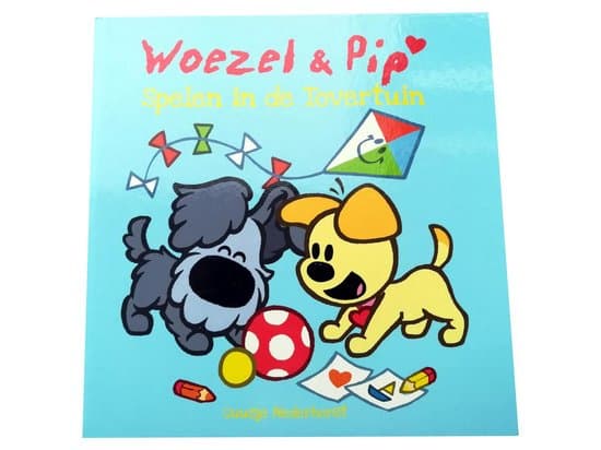 Omslag van Woezel & Pip - Spelen in de tovertuin