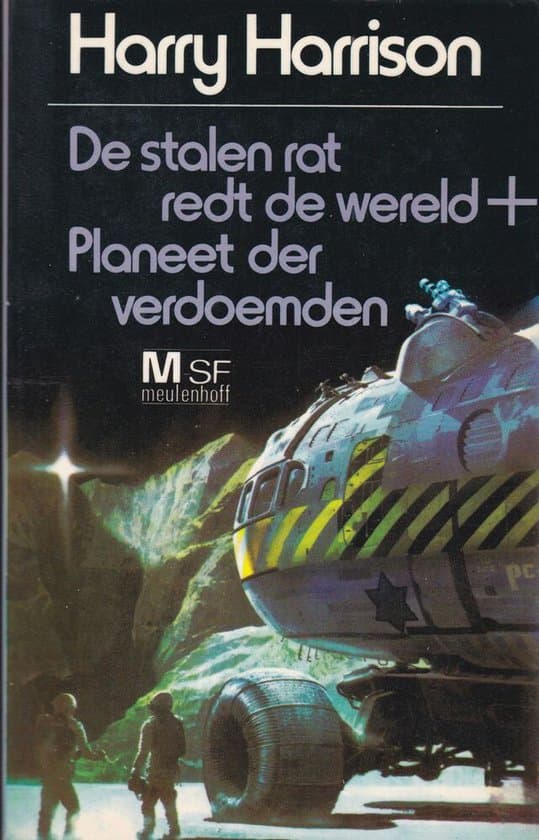 Omslag van Stalen Rat Redt De Wereld en Planeet Der Verdoemden