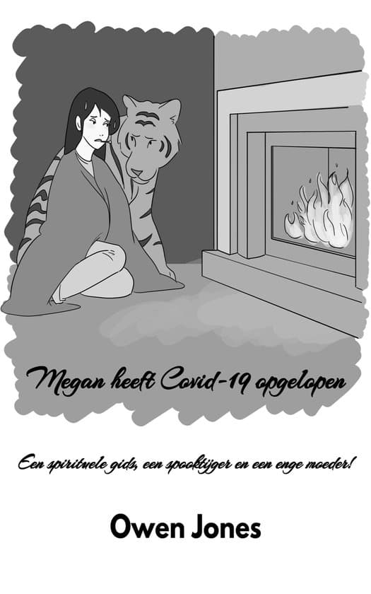 Omslag van De paranormale Megan-reeks 24 - Megan heeft Covid-19 opgelopen