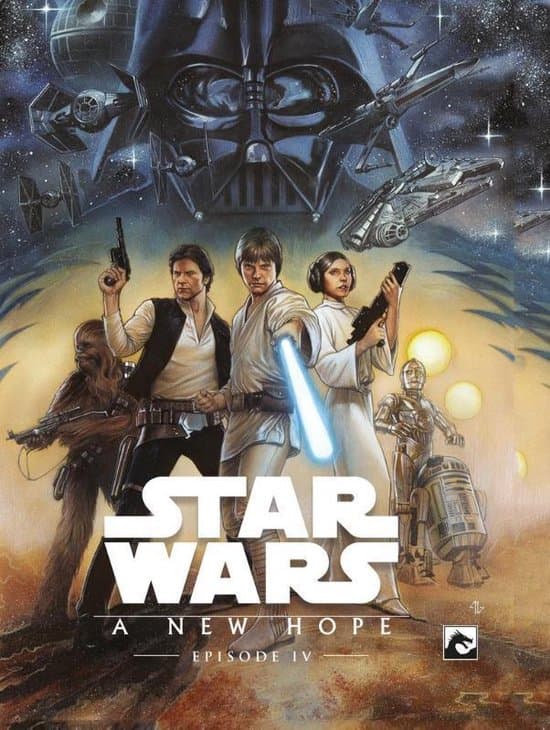Omslag van Star Wars - A new hope Episode IV