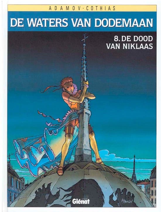 Omslag van De waters van dodemaan 8: De dood van Niklaas