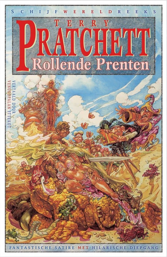 Omslag van Schijfwereld 10 - Rollende prenten