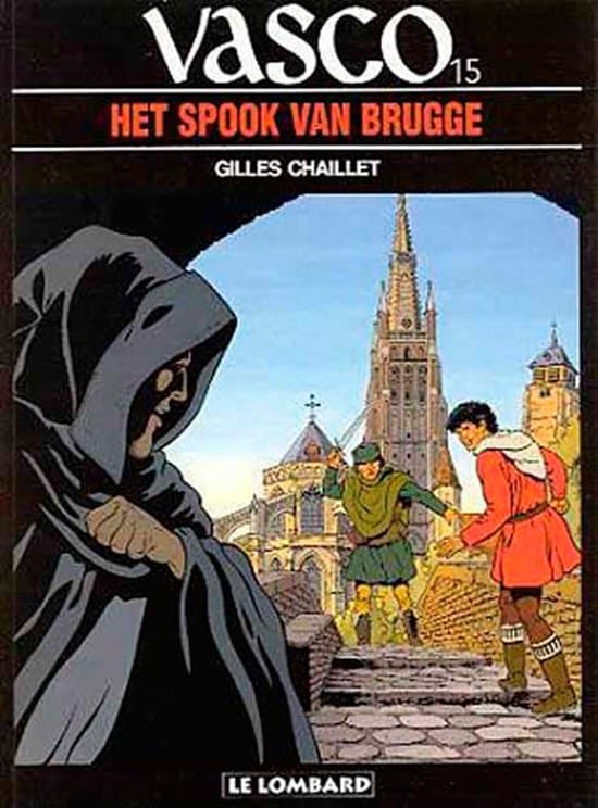 Omslag van Vasco no 15 - Het spook van Brugge