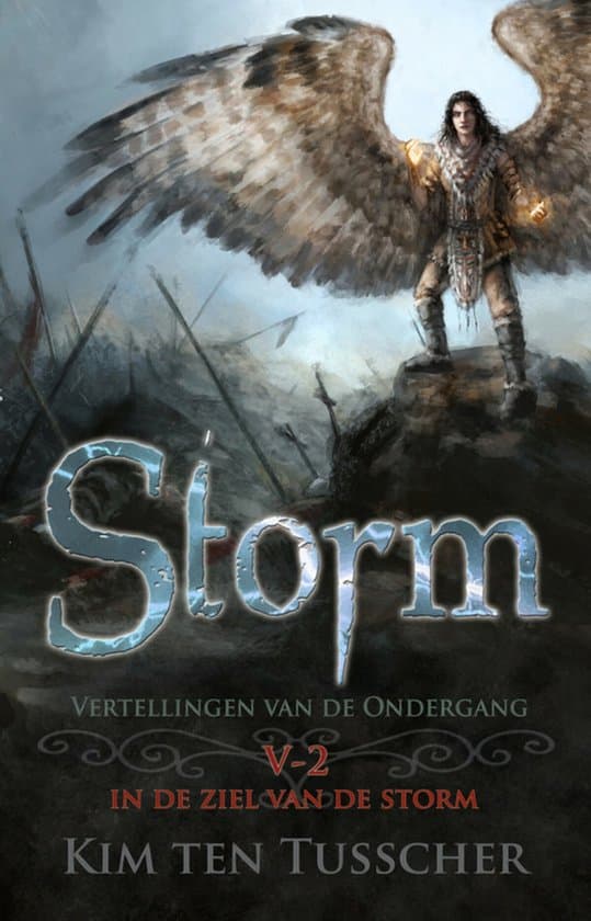 Omslag van De vertellingen van de ondergang 5.2 - In de ziel van de storm