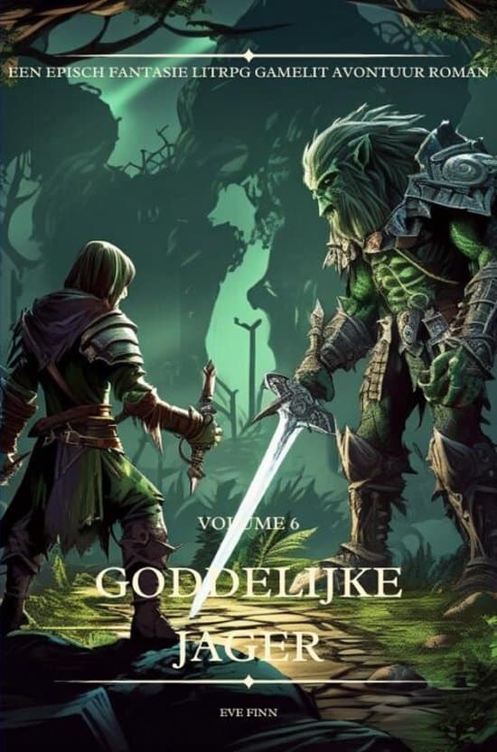 Omslag van Goddelijke Jager:Een Episch Fantasie LitRPG GameLit Avontuur Roman(Volume 6)