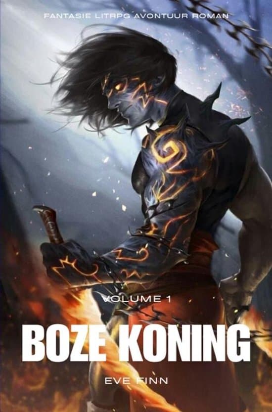 Omslag van Boze Koning:Fantasie LitRPG Avontuur Roman(Volume 1)