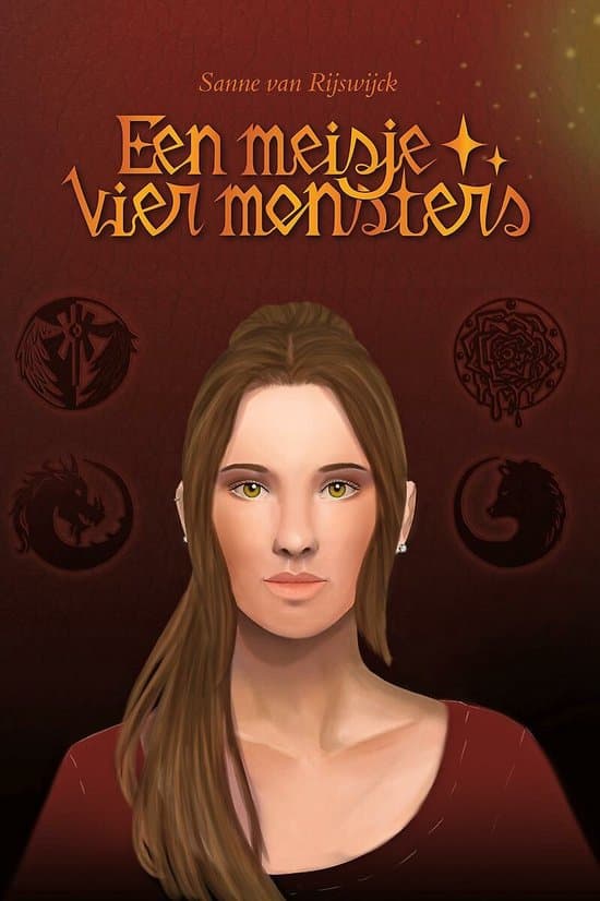 Omslag van Een meisje, vier monsters