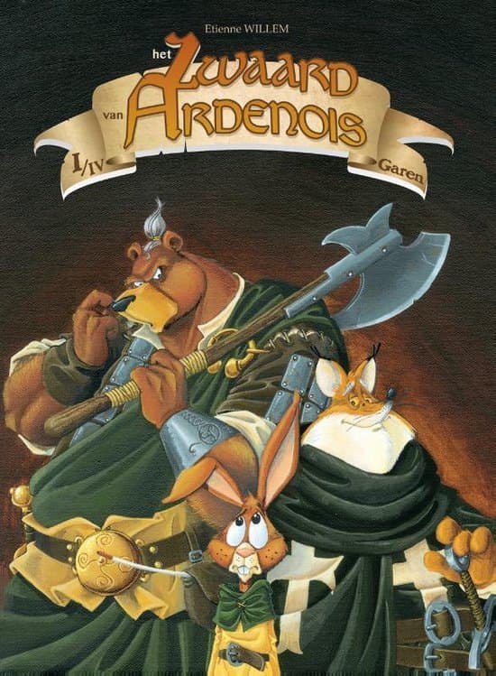 Omslag van Het zwaard van Ardenois Boek I/IV Garen